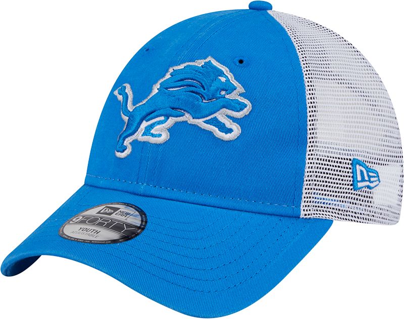 New Era Youth Detroit Lions 9FORTY Trucker Cap