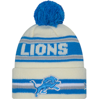 New Era Detroit Lions Classic Knit Hat Front_Flat