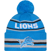 Detroit Lions New Era Knit Hat Front_Flat