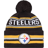 New Era Pittsburgh Steelers Knit Hat Front_Flat