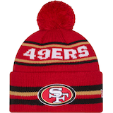 New Era San Francisco 49ers Knit Hat Front_Flat