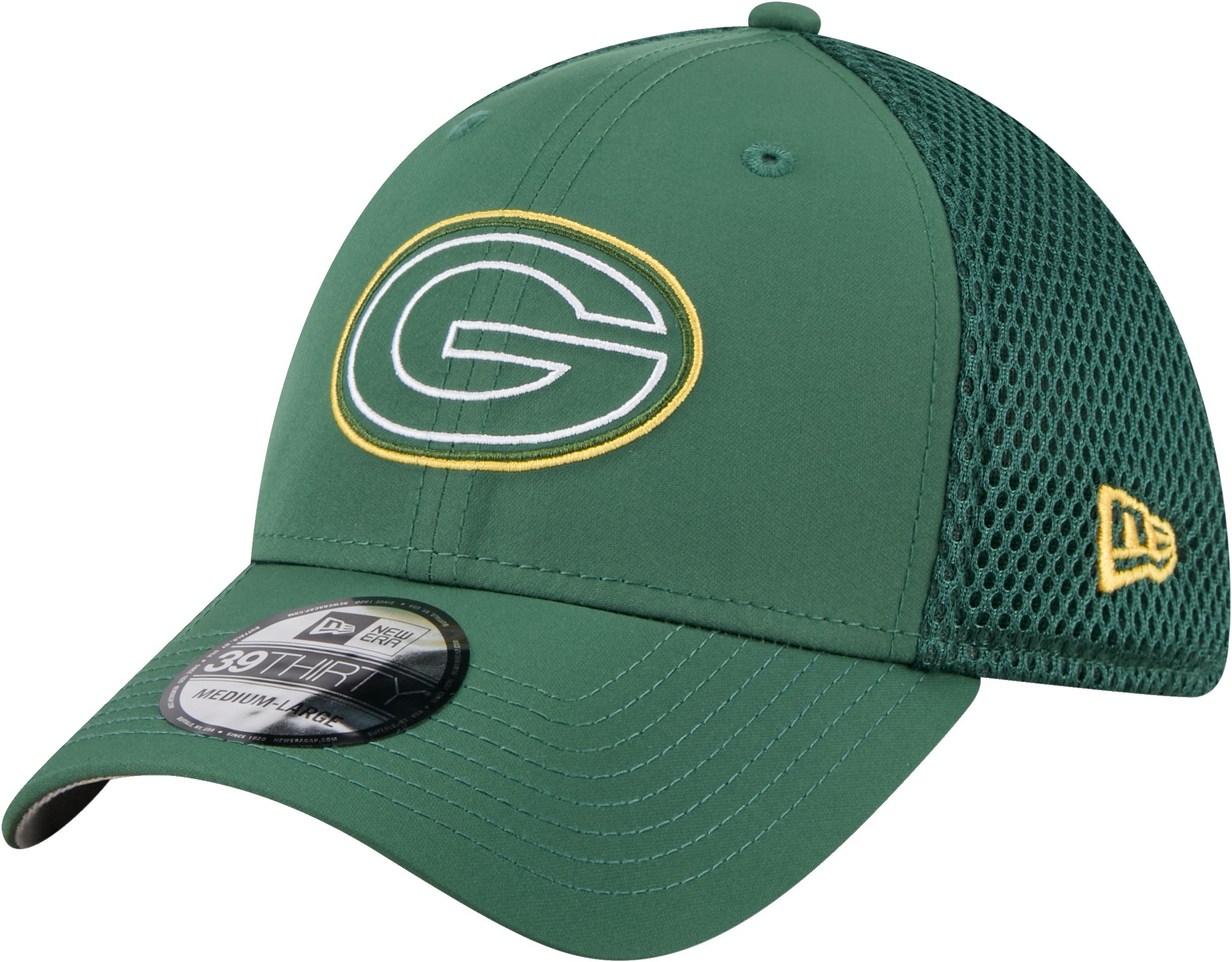 New Era Green Bay Packers 39THIRTY Outline Cap - Green Bay Packers Cap