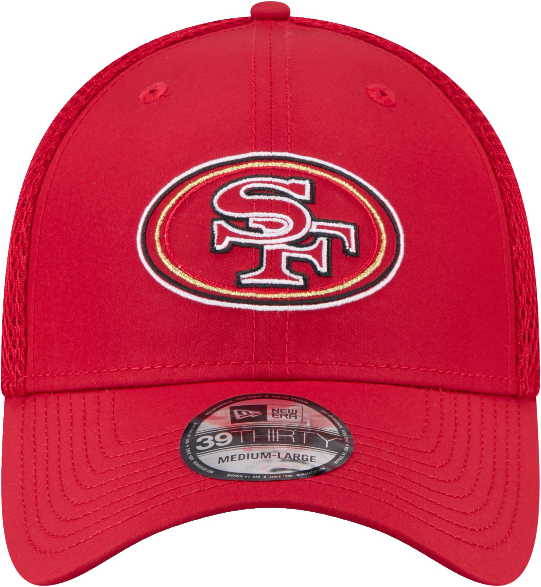 San Francisco 49ers New Era 39THIRTY Outline Cap