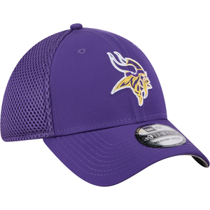 New Era Minnesota Vikings 39THIRTY Outline Cap - NFL Stretch Fit Cap