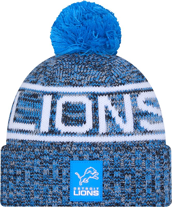 New Era Detroit Lions Sideline Sport Knit Hat - NFL Sideline Cold Weather Gear
