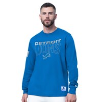 Detroit Lions Starter Goal Post Long Sleeve T-Shirt Front_Flat