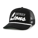 47 Brand Detroit Lions Double Header Hitch Snapback Hat Front_Angled_Left