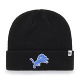 47 Brand Detroit Lions Knit Hat with Raised Cuff Front_Flat