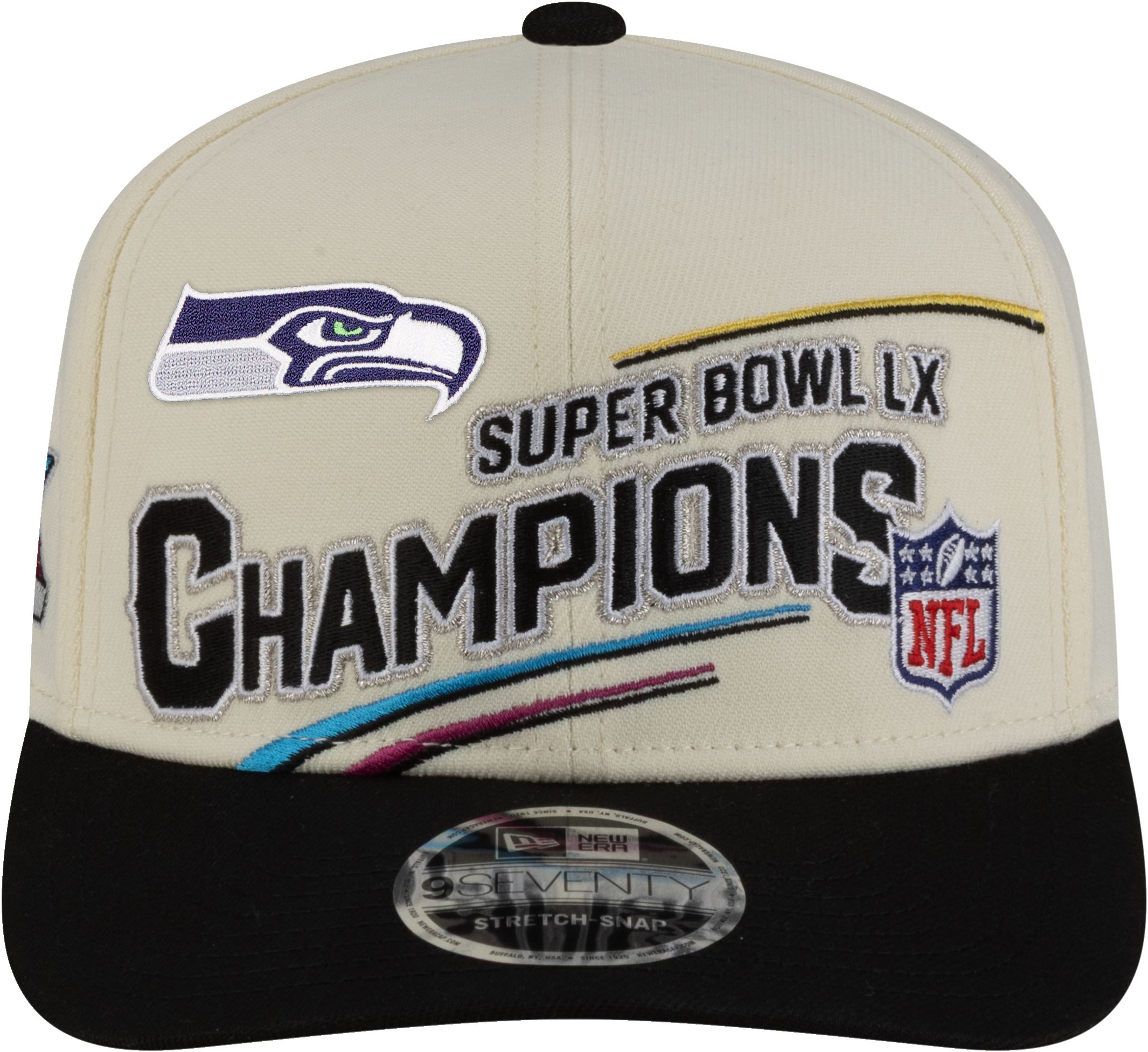 New Era Seattle Seahawks Super Bowl Luxe 9SEVENTY Cap