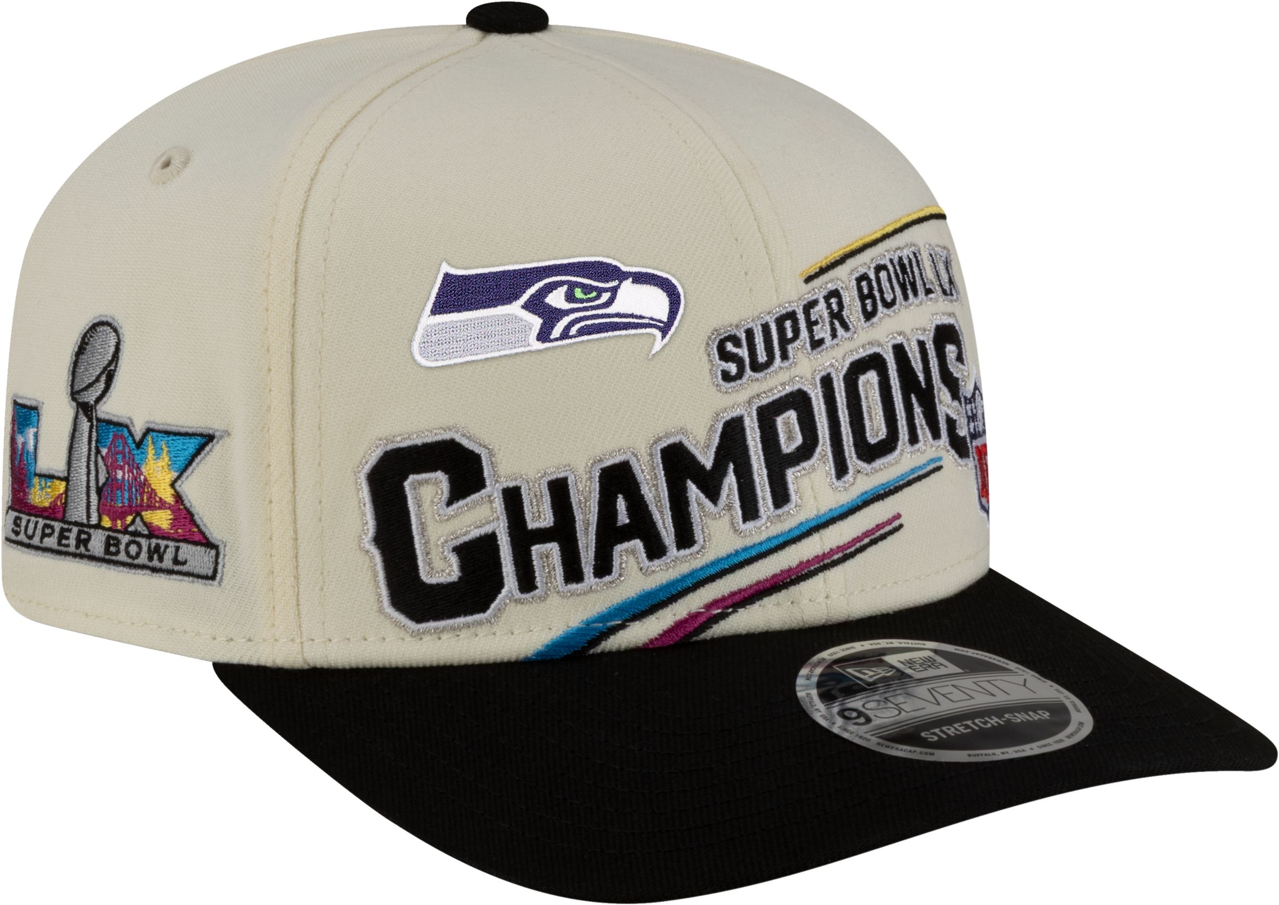 New Era Seattle Seahawks Super Bowl Luxe 9SEVENTY Cap