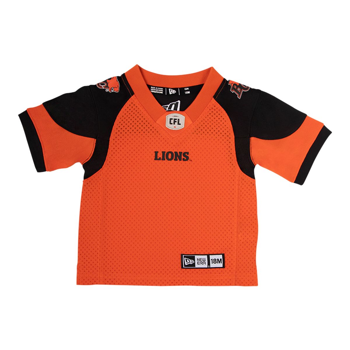 Image of BC Lions New Era Infant Replica Jersey