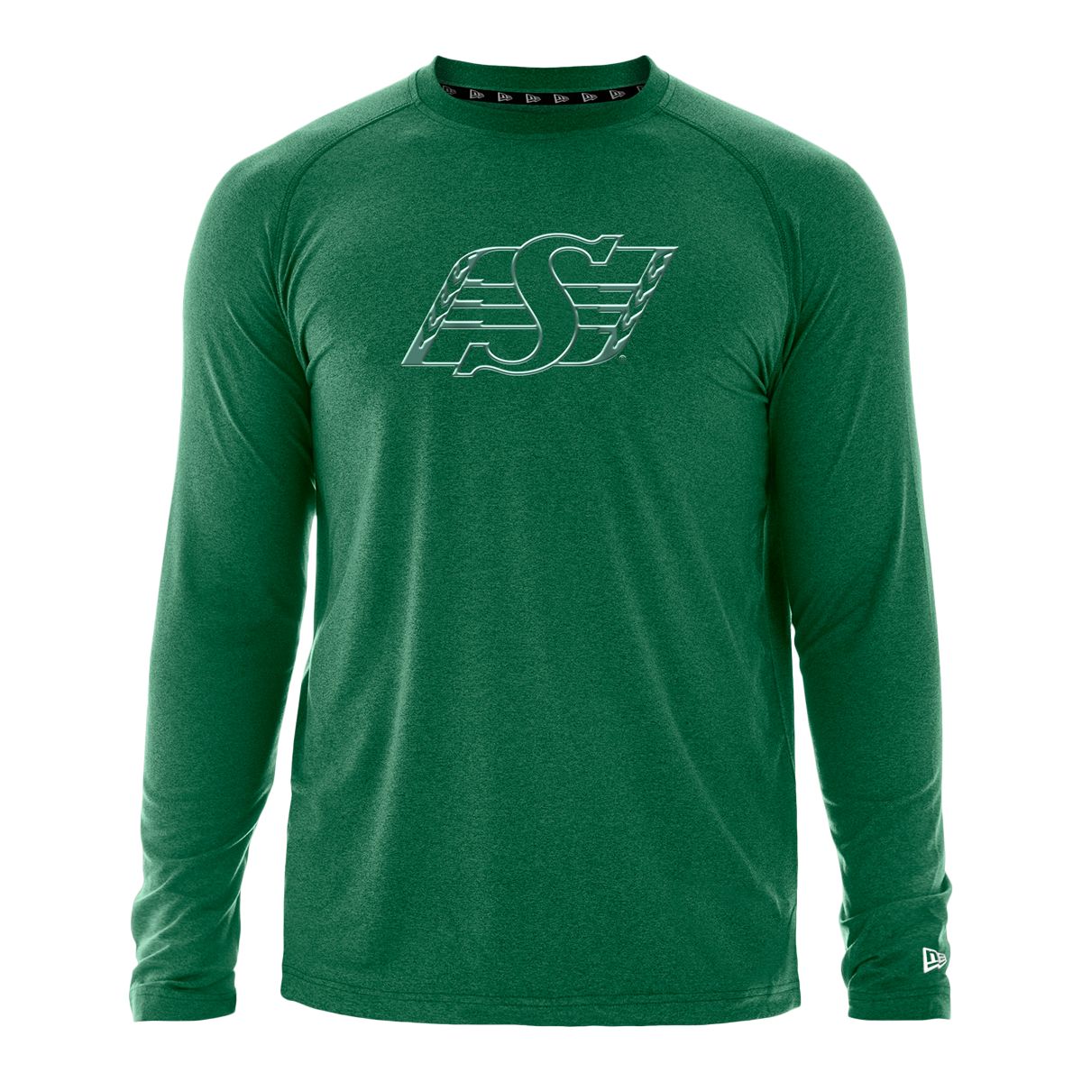 Saskatchewan Roughriders New Era Carbon Full Zip Hoodie