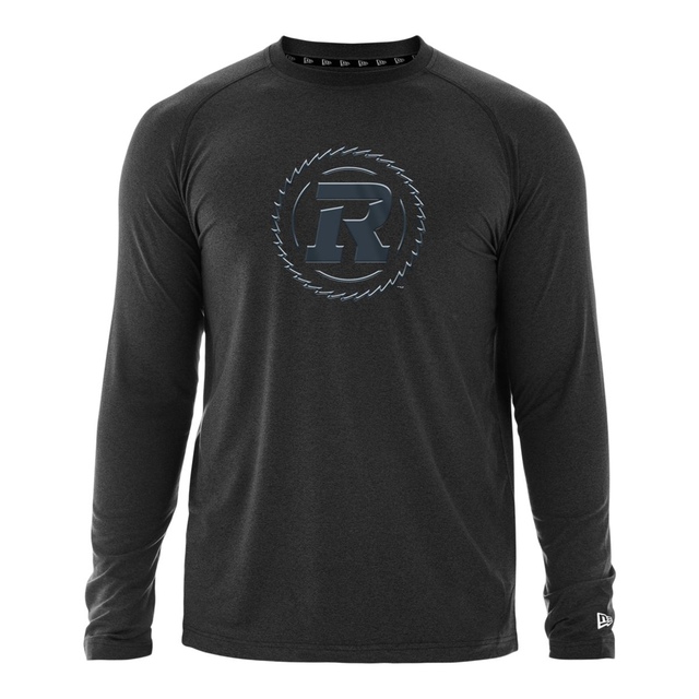 Ottawa Redblacks New Era Raglan Heather Long Sleeve Shirt
