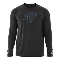 BC Lions New Era Raglan Heather Long Sleeve Shirt Front_Flat