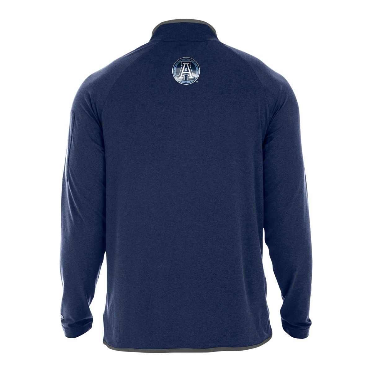 Toronto Argonauts New Era 1/4 Zip Pullover Heather Top