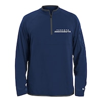 Toronto Argonauts New Era 1/4 Zip Pullover Heather Top Front_Flat