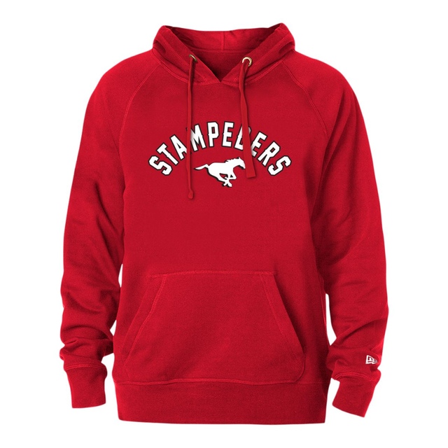 Calgary Stampeders New Era Fleece Pullover Hoodie