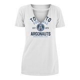 Toronto Argonauts New Era Women's V Neck T Shirt Front_Flat