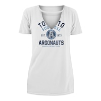 Toronto Argonauts New Era Women's V Neck T Shirt Front_Flat