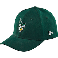 Youth Edmonton Elks New Era 39THIRTY Logo Cap Front_Three_Fourths_Angled_Left