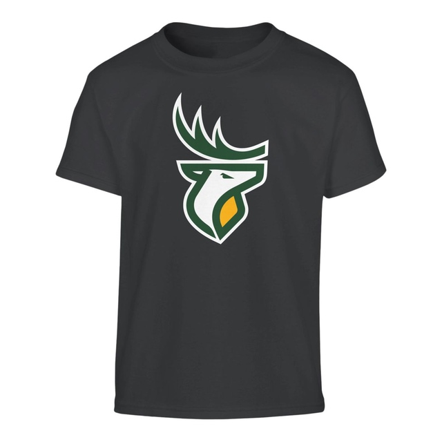 Youth Edmonton Elks Bulletin Primary Logo T Shirt