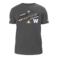 Winnipeg Blue Bombers New Era 2021 Grey Cup Champions T Shirt Front_Flat