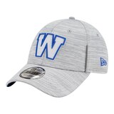 Winnipeg Blue Bombers New Era Sideline 22 9FORTY Adjustable Hat, CFL, Football Front_Angled_Left
