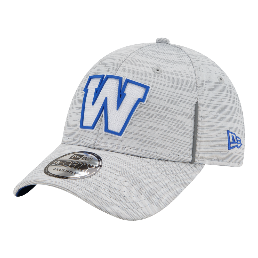 Winnipeg Blue Bombers New Era Sideline 22 9FORTY Adjustable Hat