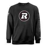 Ottawa Redblacks New Era Spirit Crewneck Fleece Top Front_Flat