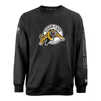 Hamilton Tiger-Cats New Era Spirit Crewneck Fleece Top Front_Flat
