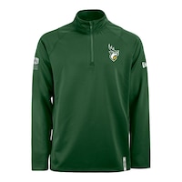 Edmonton Elks New Era Avid 1/4 Zip Long Sleeve Top Front_Flat