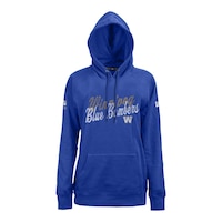 Winnipeg Blue Bombers New Era Women's Sideline Tempo Hoodie Front_Flat