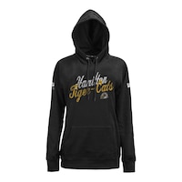 Hamilton Tiger-Cats New Era Women's Sideline Tempo Hoodie Front_Flat