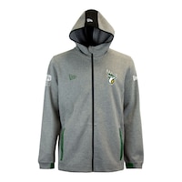 Edmonton Elks New Era Carbon Full Zip Hoodie Front_Flat