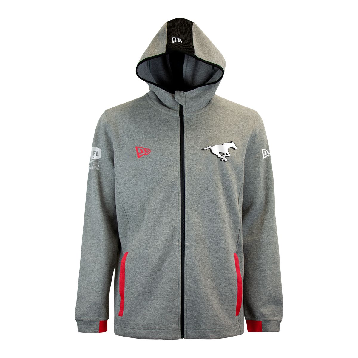 Calgary Stampeders New Era Carbon Full Zip Hoodie