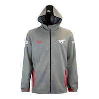 Calgary Stampeders New Era Carbon Full Zip Hoodie Front_Flat
