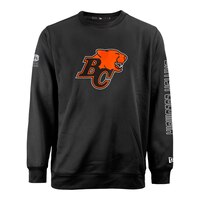 BC Lions New Era Spirit Crewneck Fleece Top Front_Flat