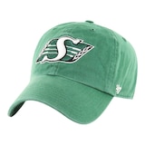 Saskatchewan Roughriders 47 Brand Clean Up Hat, CFL, Football Front_Three_Fourths_Angled_Left