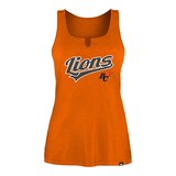 BC Lions New Era Women's Rayon Spandex Tank Top Front_Flat