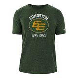 Edmonton Elks New Era Throwback Bi-Blend T Shirt Front_Flat