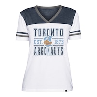 Toronto Argonauts New Era Women's Throwback Crossover T Shirt Front_Flat