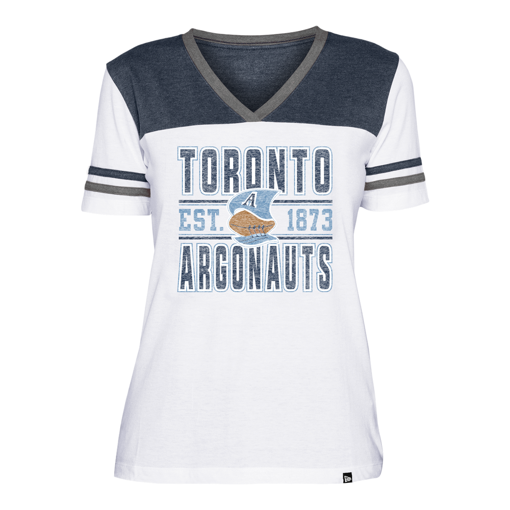 Toronto Argonauts New Era Women S Throwback Crossover T Shirt Sportchek