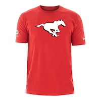 Calgary Stampeders New Era Reign Sideline T Shirt Front_Flat