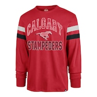 Calgary Stampeders 47 Brand Irving Long Sleeve T Shirt Front_Angled_Left