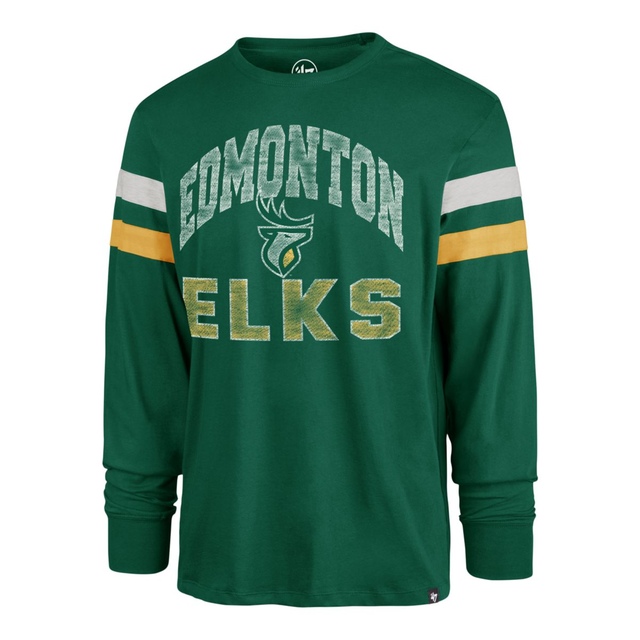 Edmonton Elks 47 Brand Irving Long Sleeve T Shirt