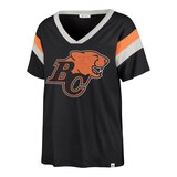 BC Lions 47 Brand Women's Phoenix T Shirt Front_Angled_Left