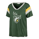 Edmonton Elks 47 Brand Women's Phoenix T Shirt Front_Angled_Left