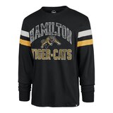 Hamilton Tiger Cats 47 Brand Irving Long Sleeve T Shirt Front_Angled_Left