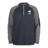 Toronto Argonauts New Era Quarter Zip Long Sleeve Top Front_Flat