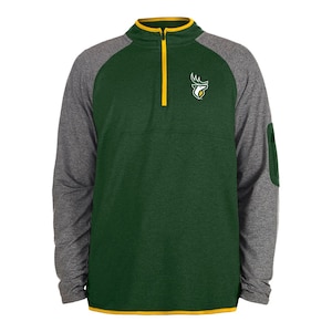 Edmonton Elks New Era Quarter Zip Long Sleeve Top